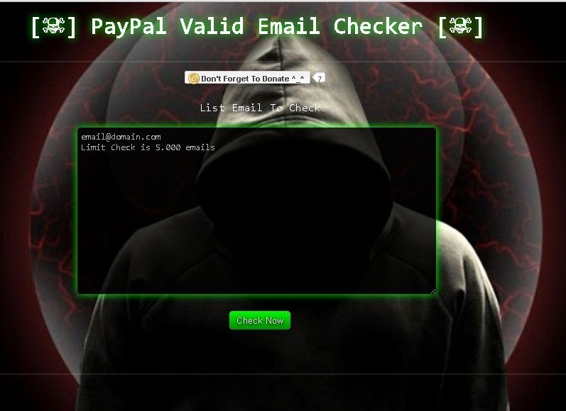 Checker Paypal + filter emails Oi11