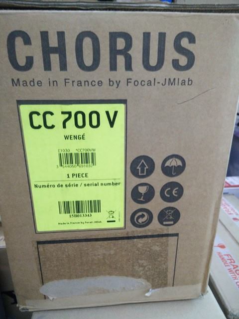 Focal Chorus 716V (Wenge) (2 Pairs)+Focal CC700V (Wenge)+Denon AVR-3313(Showroom Unit) (SOLD) 13866810