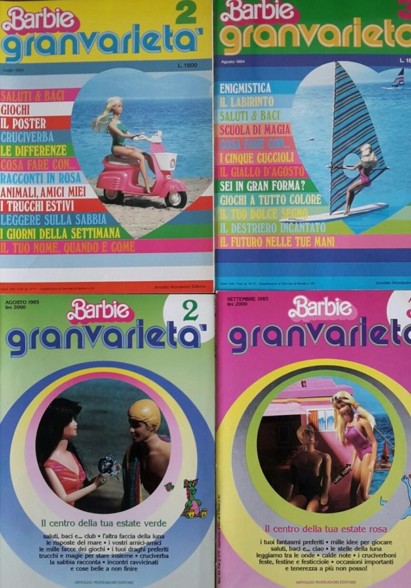 Il giornale di Barbie 82/87 e Barbie Granvarietà 84/85 Barbie10