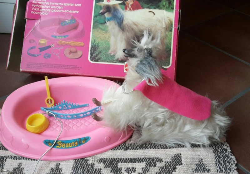 barbie camper, cucina, camera da letto, piscina, cavallo Dallas e cane Bellezza Bellez16