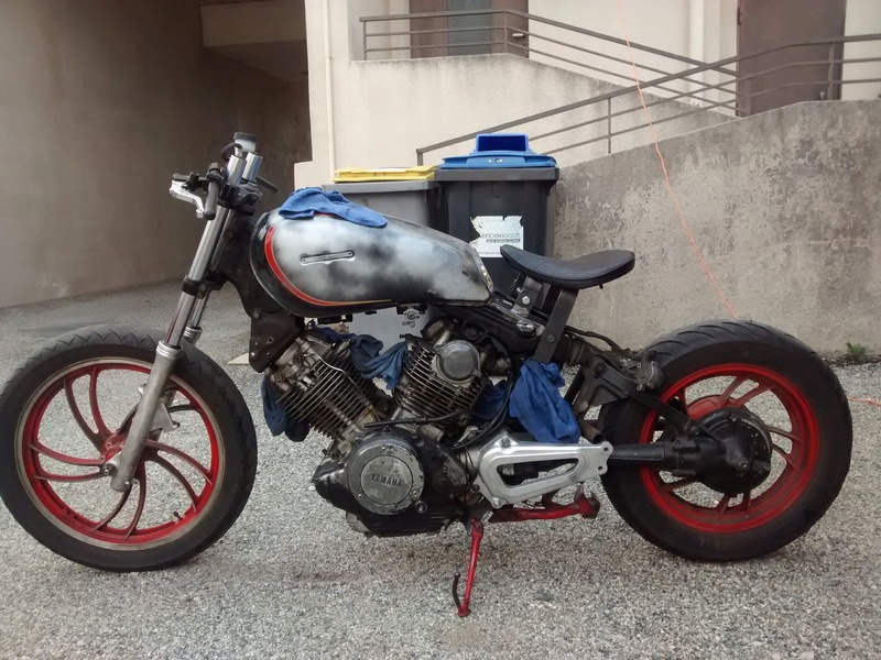 XV 750 SE >> XV 1100 Virago Cafe racer Img_2043