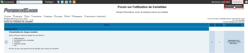 Suivre des Forums / Sujets 2016-010