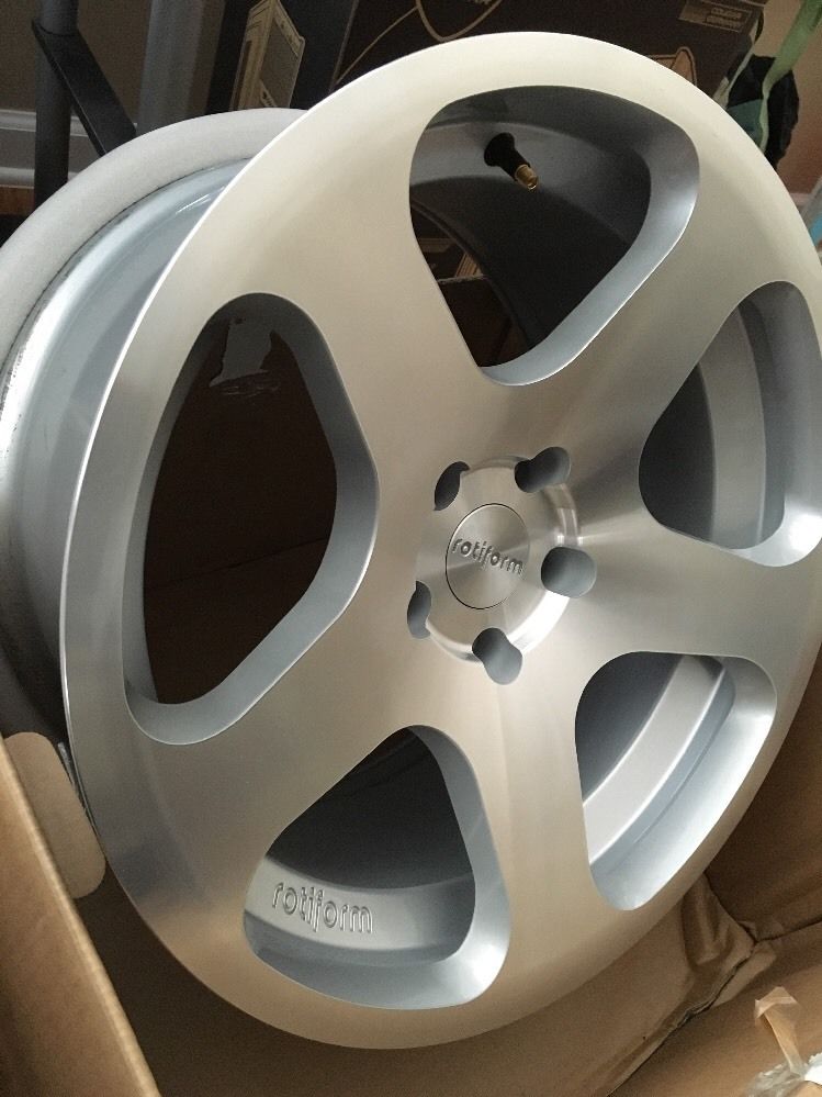 FS: $380+ Ship ,Pair of Rotiform NUE monoblock 18x9.5 +25, only ones left in this Bolt pattern. never driven on. S-l16015