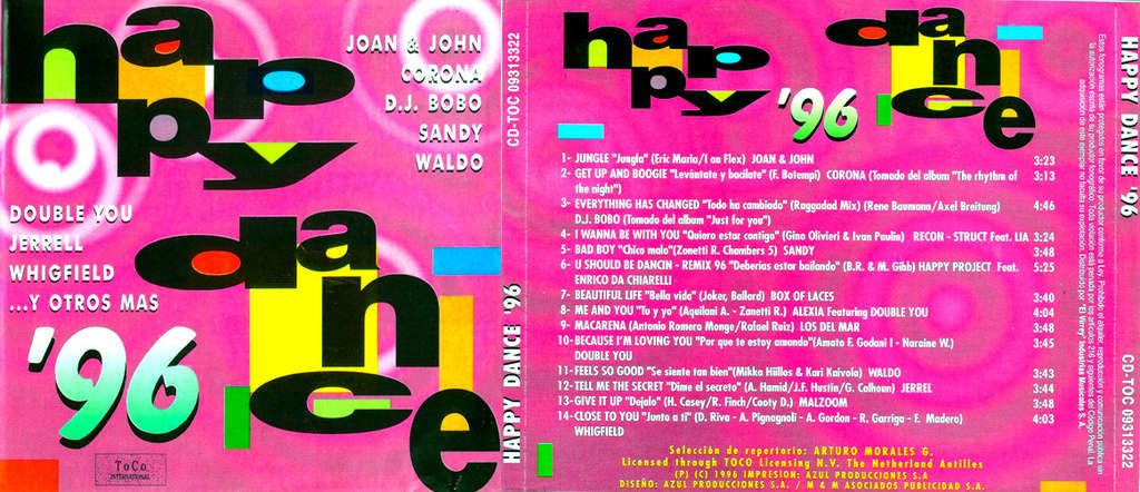 HAPPY DANCE '96 (1996) Comple36