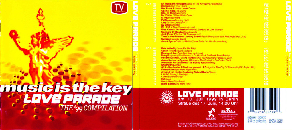 MUSIC IS THE KEY - LOVE PARADE (1999) Comple45