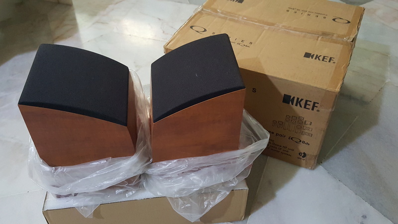 KEF iQ8ds dipole speakers (Used) 20160715