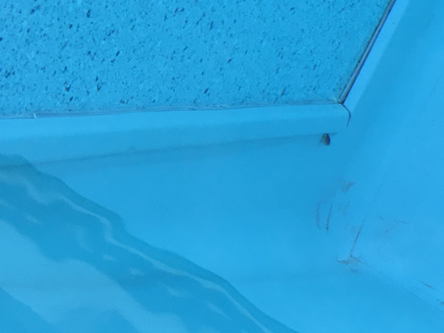 Fuite nn réglée Piscin11