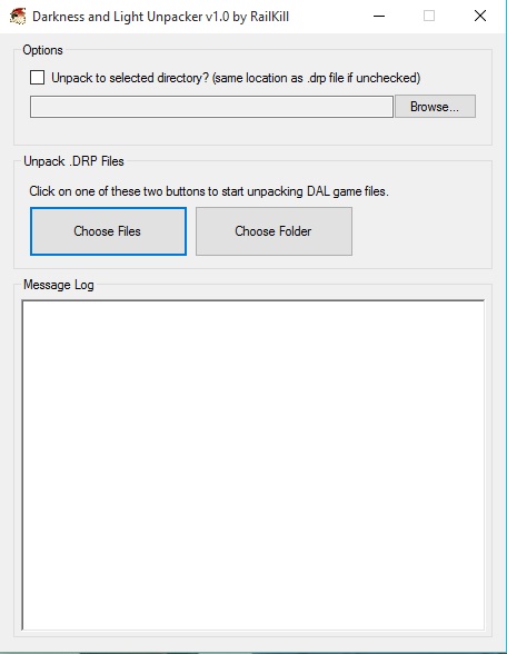 DAL Game Files Unpacker Unpack10