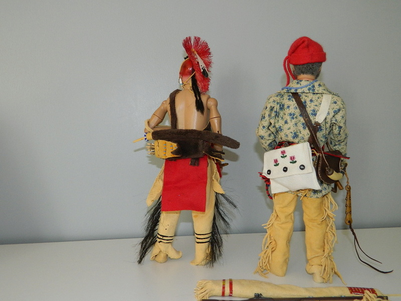 the french voyageur and indian pawnee 00610