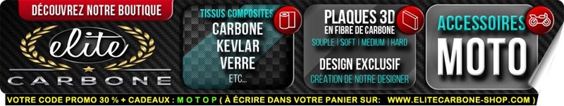 Pare-Carter Moto Piste / Covering / Sticker / Plaque de CARBONE / Tissus Composites Banier14