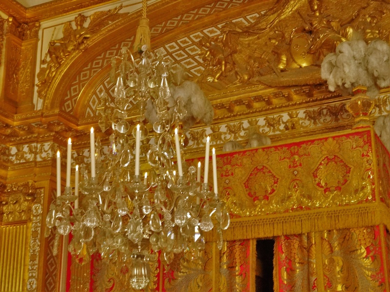 La chambre du roi au château de Versailles Dsc03713
