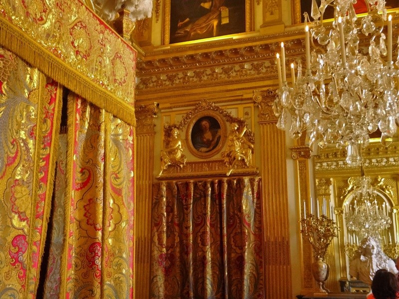 La chambre du roi au château de Versailles Dsc03812