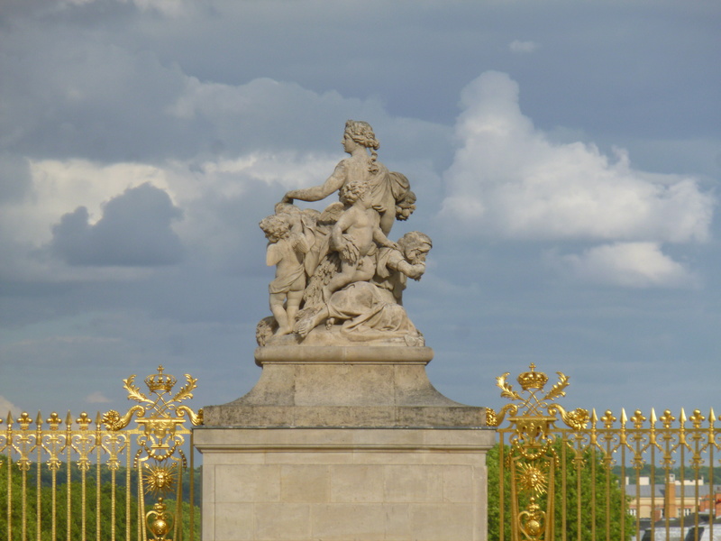 La grille d'Honneur du château de Versailles P1140652