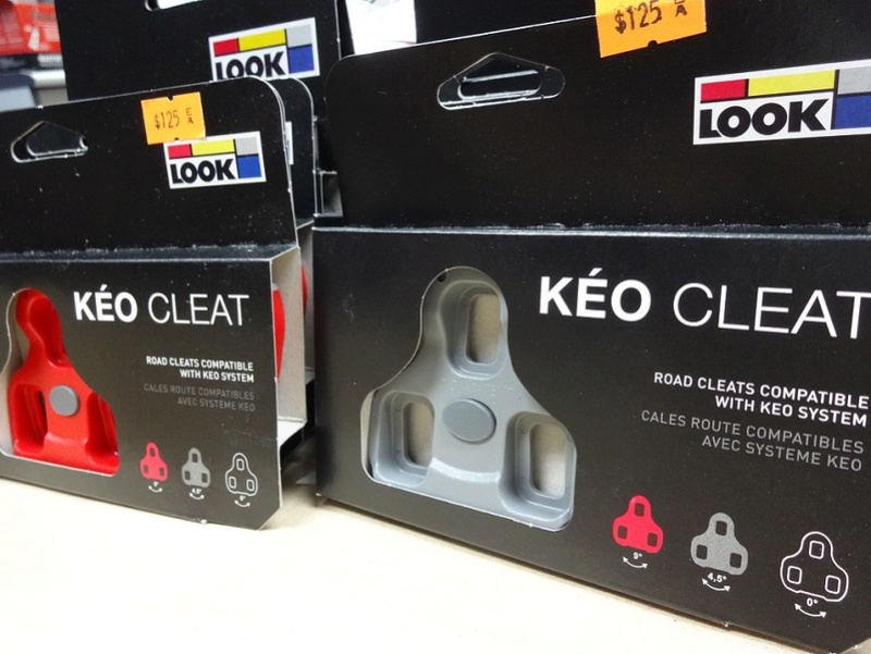 LOOK Keo Cleat 鞋碼套件 （紅色9°) - HK$125 (工商寫字樓包速遞送貨) Look_c10