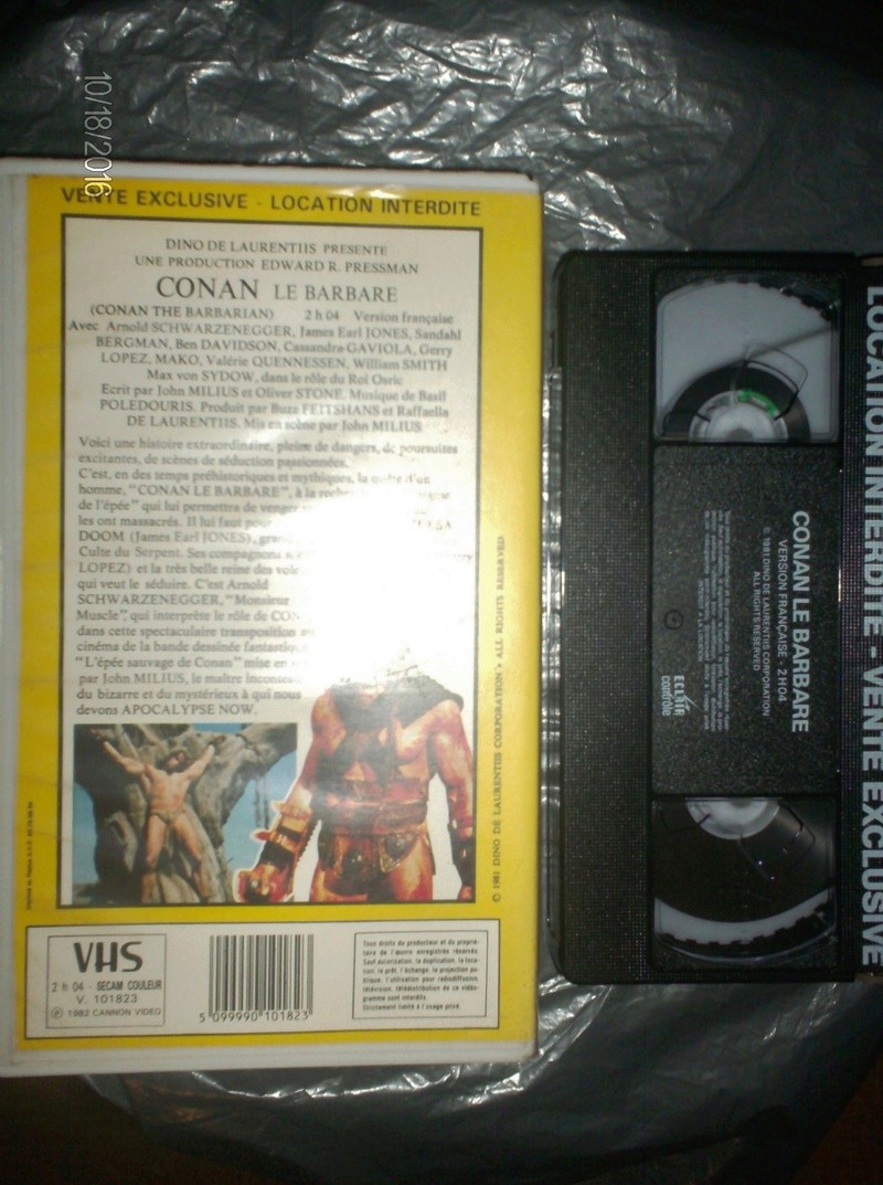 [RCH] 1ères VHS Conan le Barbare et Blade Runner 10776511