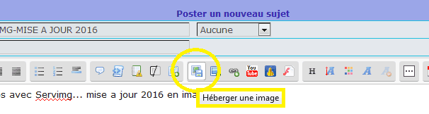 insérer photo - comment insérer des images sur le forum Servim10