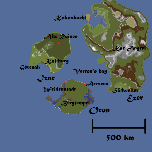 Karte von Yokam Insel11