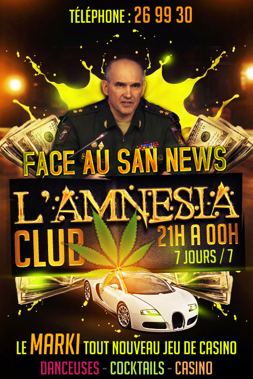 Publicité AMNESIA CLUB dans Los Santos et boites au lettres  Eszyyw10