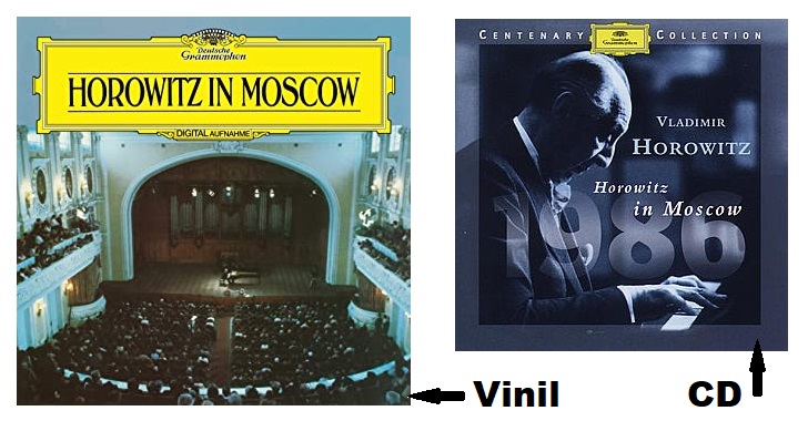 Comparação entre formatos ou edições Moscow10