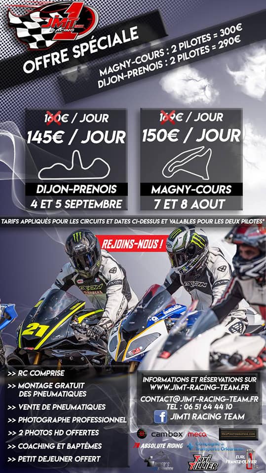 Promo 7 et 8 Aout avec JIMT1 racing Magny Cours F1 Jimtpr10