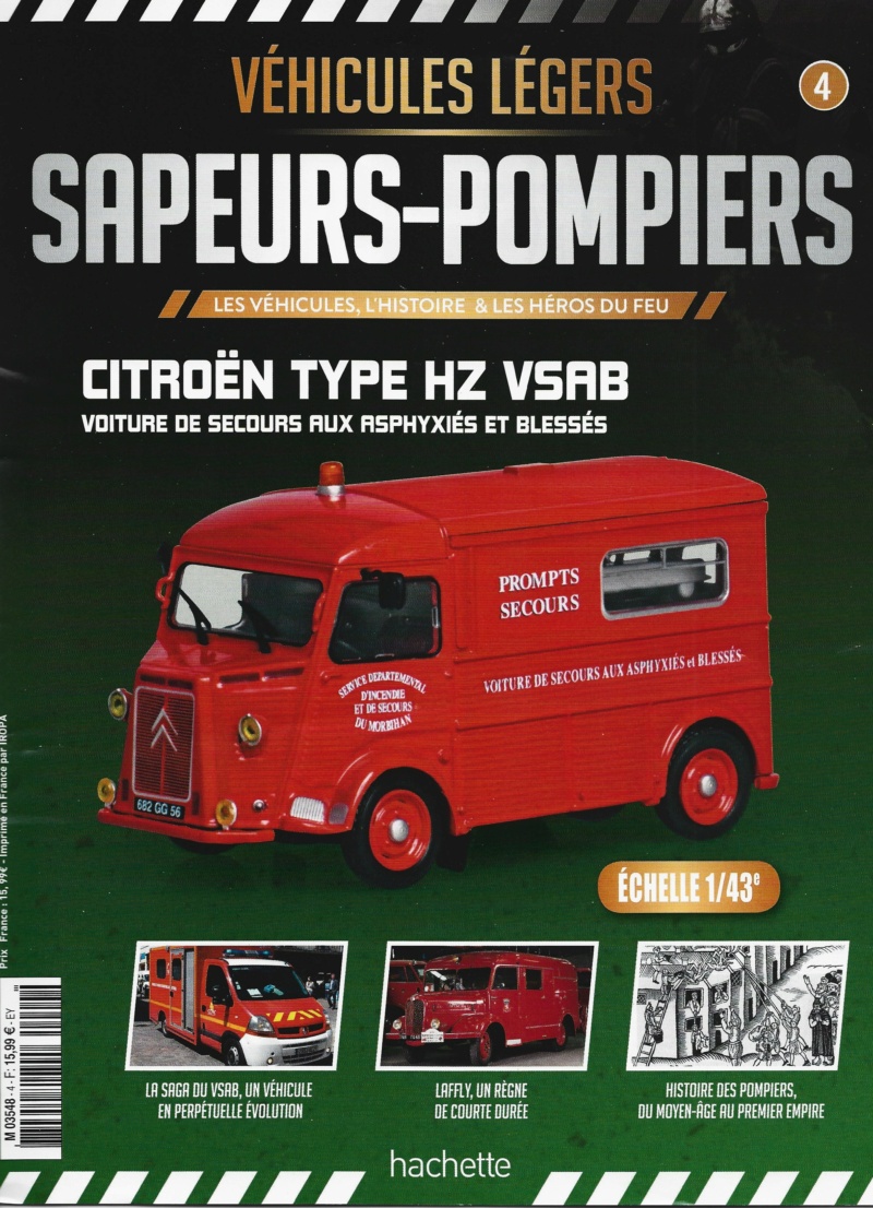 Test Collection HACHETTE - Véhicules légers Sapeurs-pompiers. Hz010