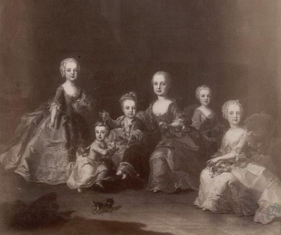 Portraits de Marie Antoinette enfant Family10