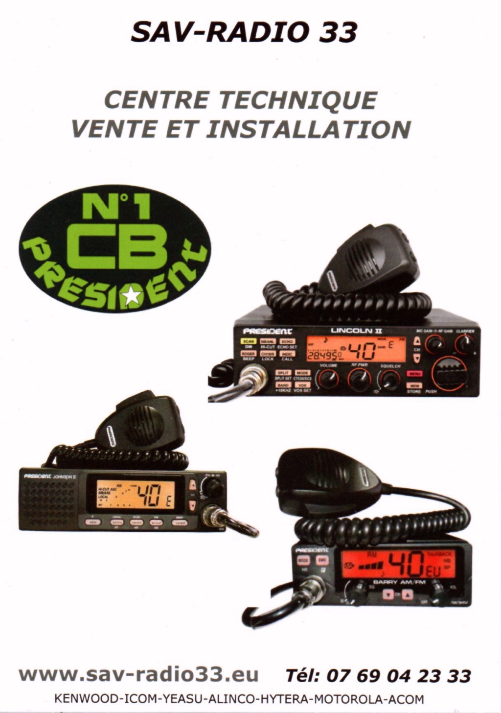 SAV-Radio33 - Service Après Vente Radio 33 (Sud-Ouest France) New-110