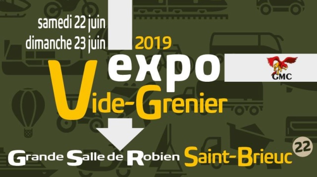 Expo et Vide-grenier modélisme et maquettisme toutes disciplines, 22 - 23 juin 2019, Saint-Brieuc (22) 59529910