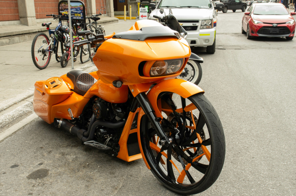 Harley Davidon customizée. K5_98311