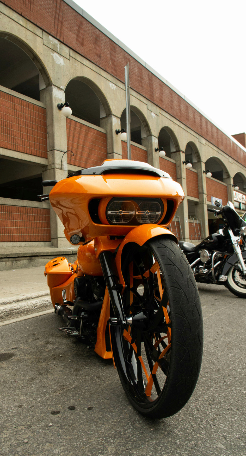 Harley Davidon customizée. K5_98314