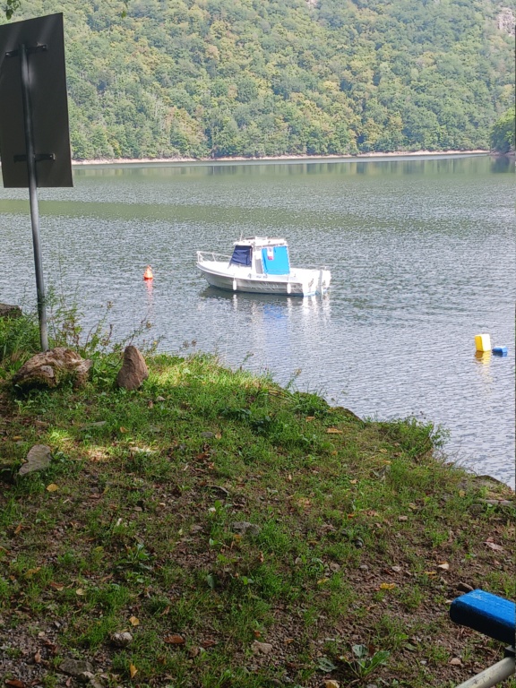 Dans les gorges de la Dordogne : la retenue du Chastang 20230326