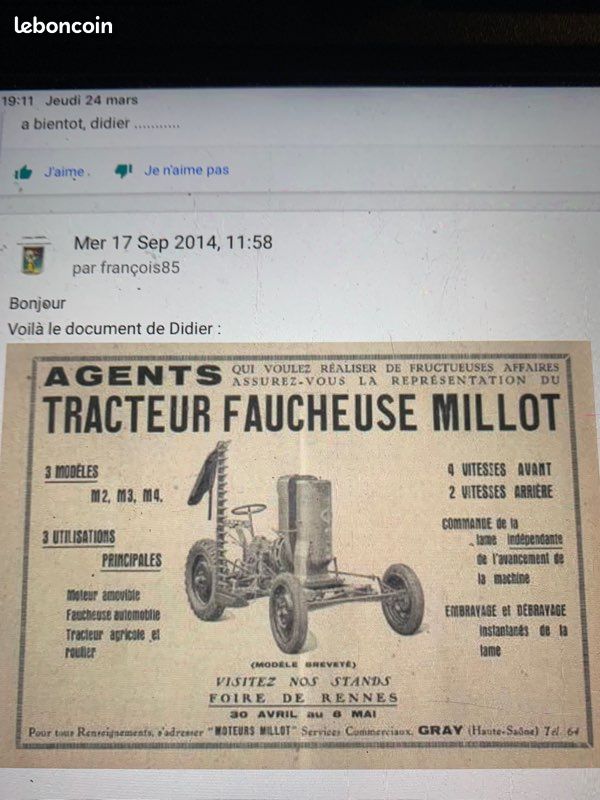 nouvelle trouvaille  [ tracteur MILLOT ] Millot12