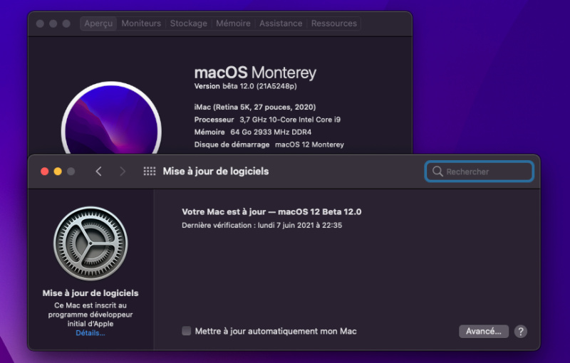 macOS Monterey 12 Beta Captu304