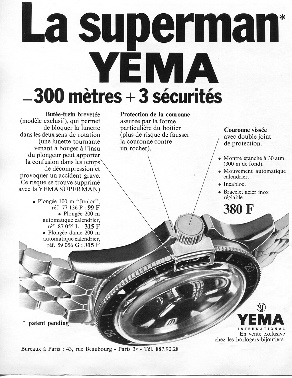Yema - YEMA Superman Heritage 63 Affich11