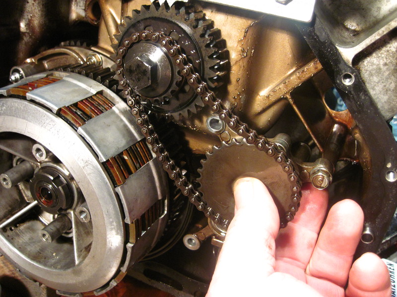 CX 500 Die Ölpumpe Motor401