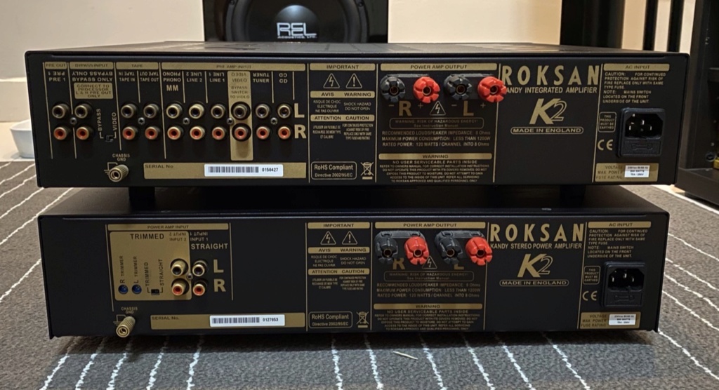 Roksan K2 Integrated & K2 Power Amplifier 9df75410