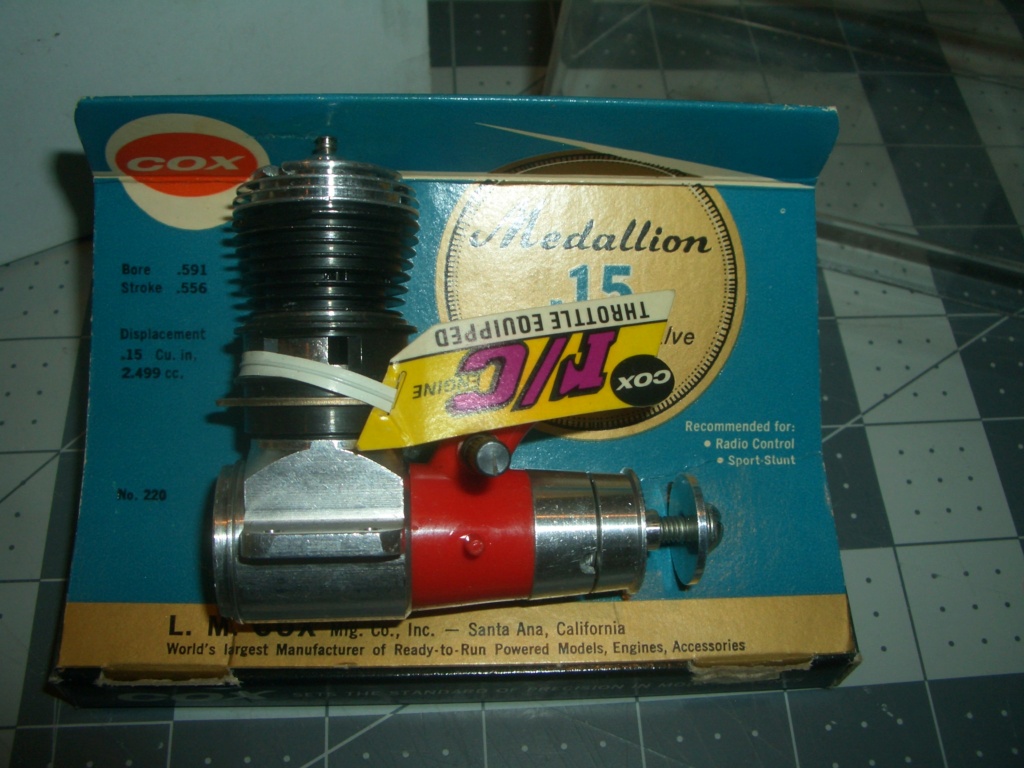 NIB Cox .15 Medallion With RC Throttle $150.00 Free Shipping Cimg6111