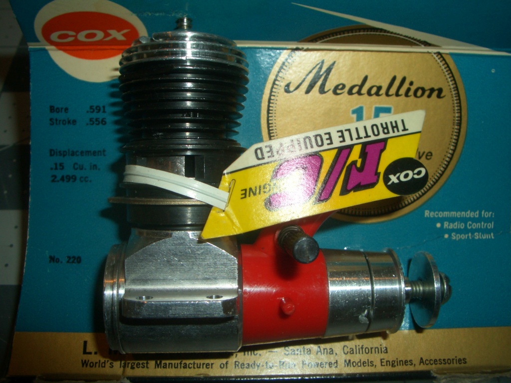 NIB Cox .15 Medallion With RC Throttle $150.00 Free Shipping Cimg6113