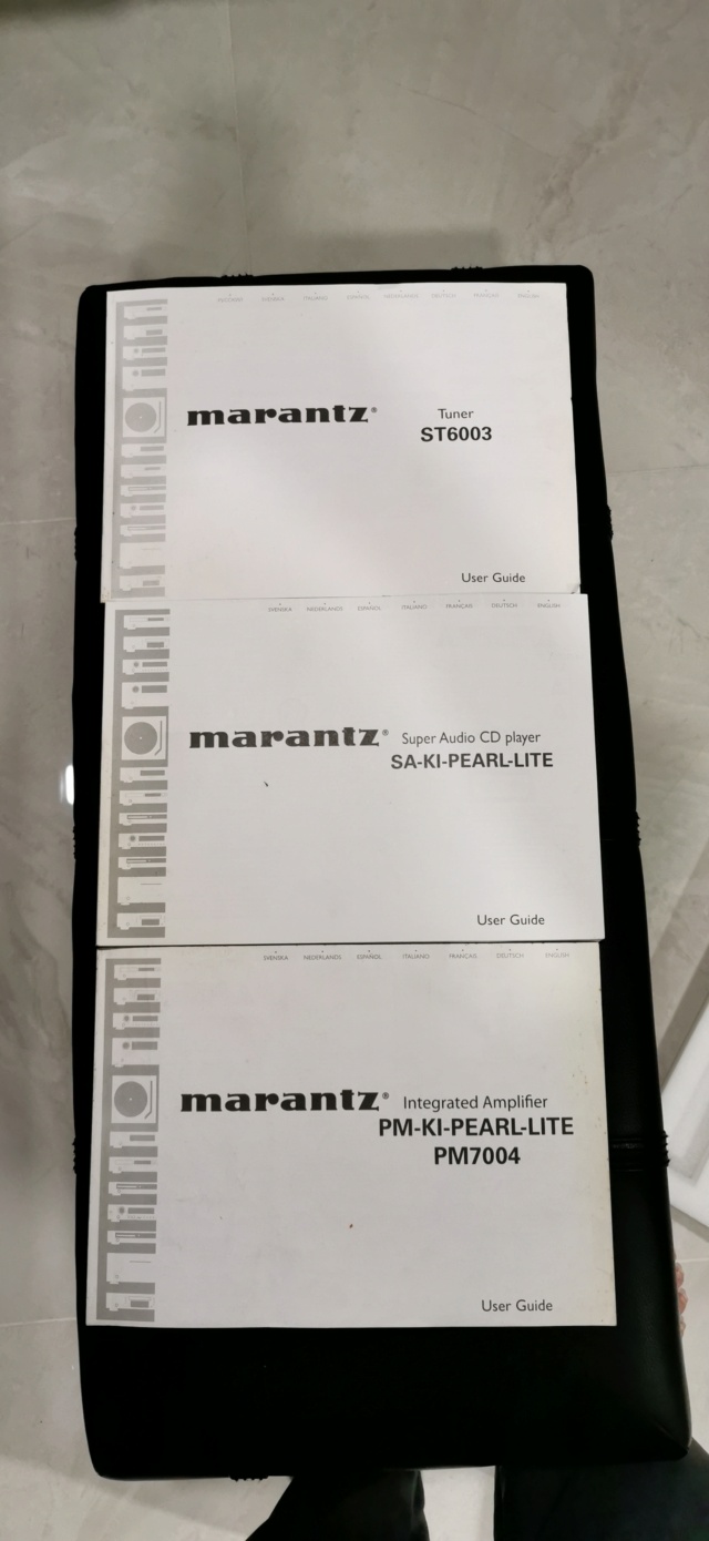 Marantz SA KI Pearl Lite SACD Player and PM KI Pearl Lite Amplifier Img_2117