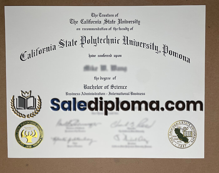 Obtain California State Polytechnic University Pomona Degree? Cal-po10