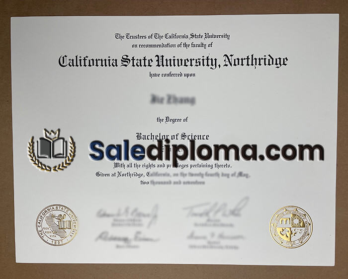 Where to Buy California State University Northridge Degree? Califo10
