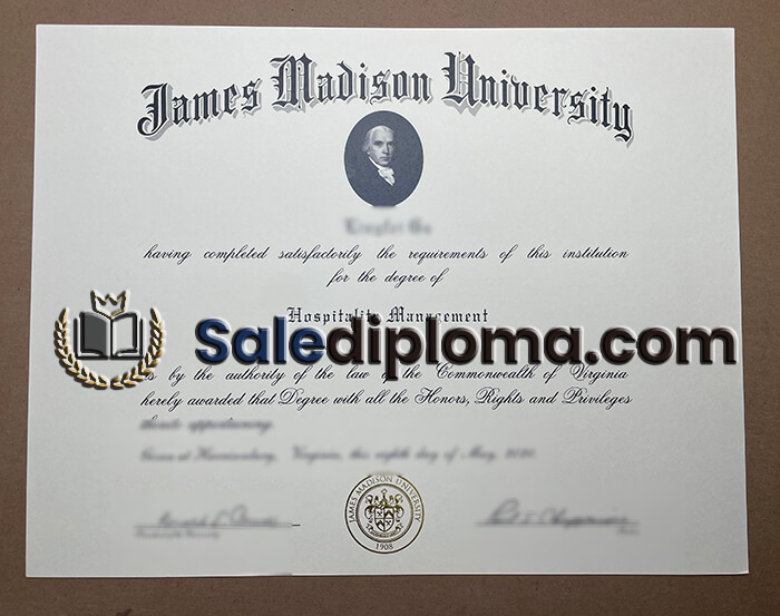 Can I Get Fake James Madison University Degree? James-10