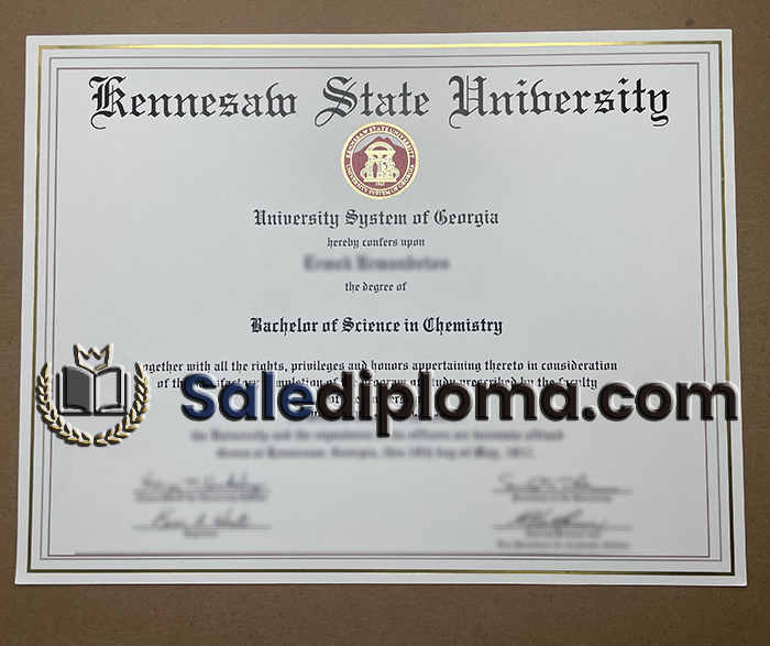 How to Order Fake Kennesaw State University Degree? Kennes10