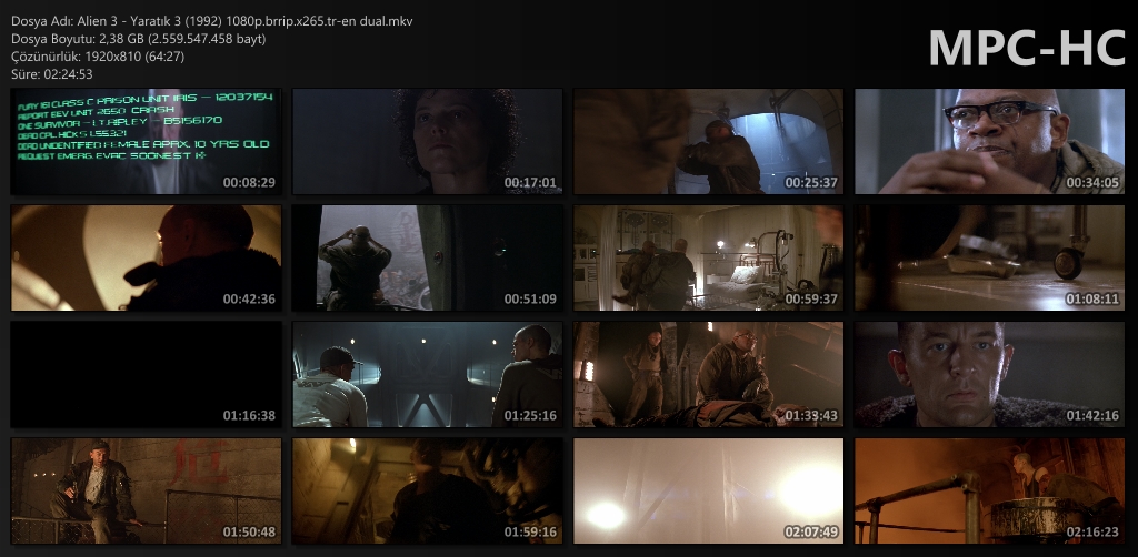 Yaratık 3 -  Alien 3 (1992) 1080p.brrip.x265.tr-en dual Alien_12