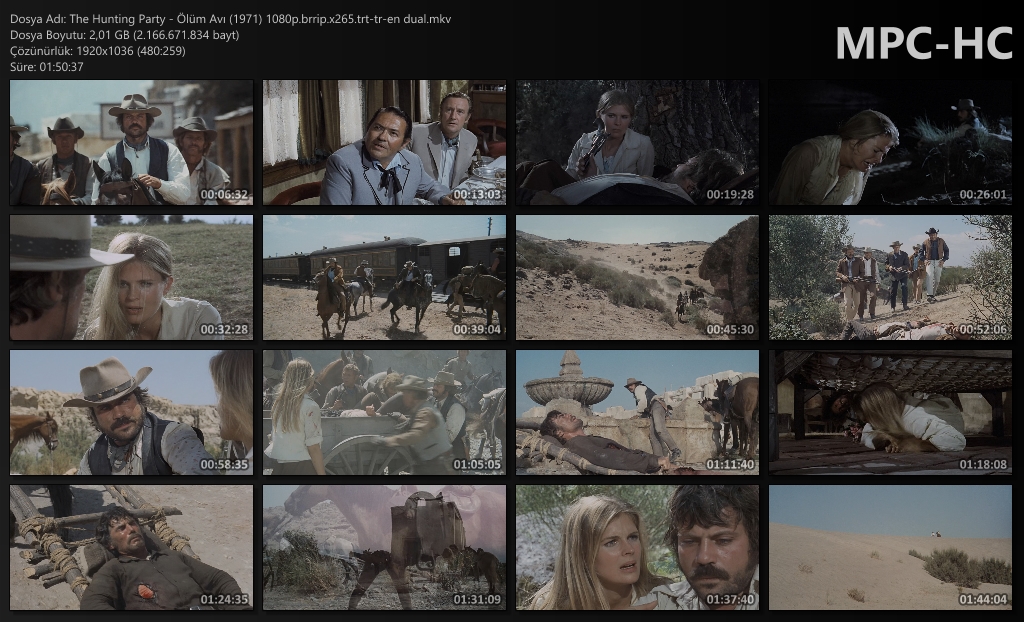 Ölüm Avı - The Hunting Party (1971) 1080p.brrip.x265.trt+tr-en dual The_hu12