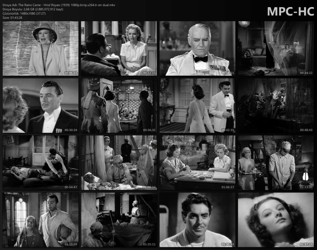 Hind Rüyası - The Rains Came (1939) 1080p.brrip.x264.tr-en dual The_ra10