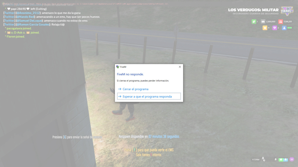 DEVOLUCION BUG MUERTO Fotopr10