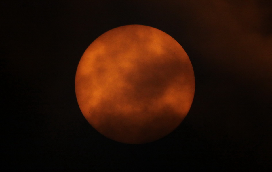 L'éclipse de Soleil de ce midi Eclips19