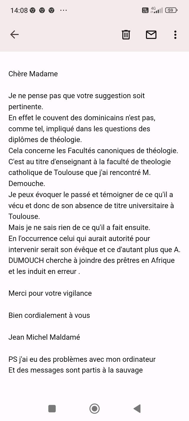 Les hérésies d'Arnaud Dumouch : plusieurs prêtres les dénoncent  - Page 3 310