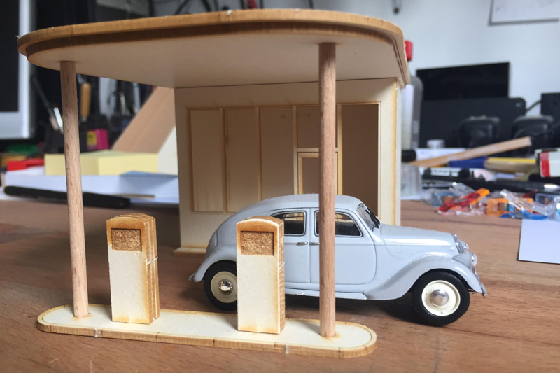 Eine Tankstelle im Maßstab 1:45 (1:43) aus Lasercut und eigenen Teilen 02_tan10